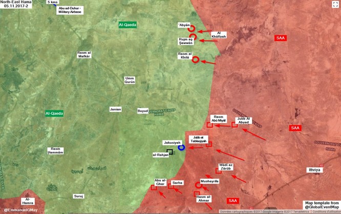 Quân Syria đập tan phiến quân al Qaeda, chiếm 6 khu vực tại Hama ảnh 1