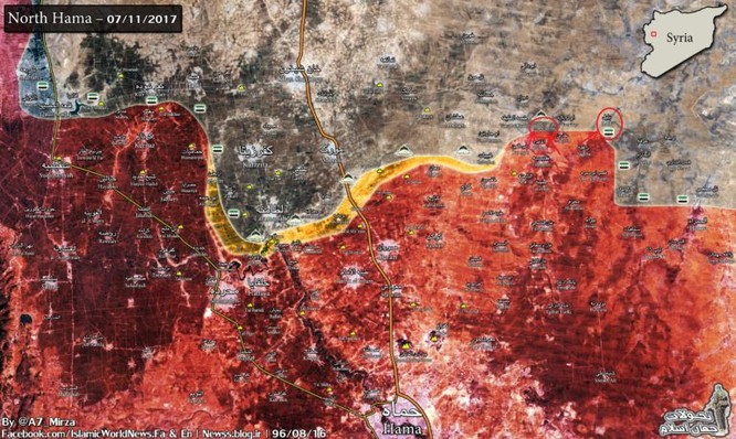 Chiến sự Syria: Quân Assad đập tan đè bẹp khủng bố, giành lại cứ địa tại Hama ảnh 1