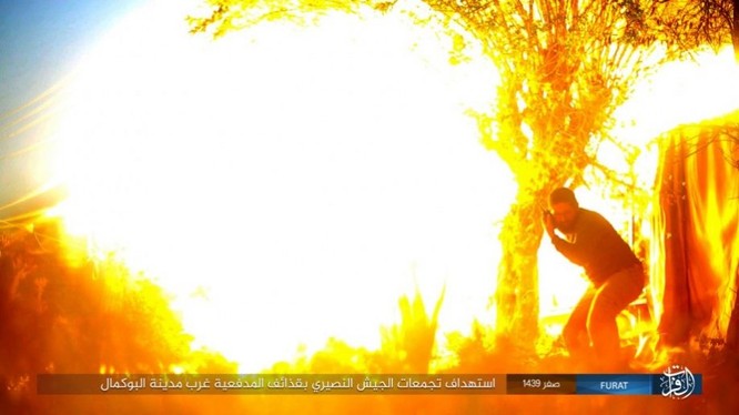 Liên quân Syria tung đòn tiêu diệt IS tại tử địa Albukamal (video) ảnh 4