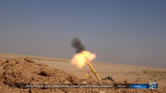 Liên quân Syria tung đòn tiêu diệt IS tại tử địa Albukamal (video) ảnh 5