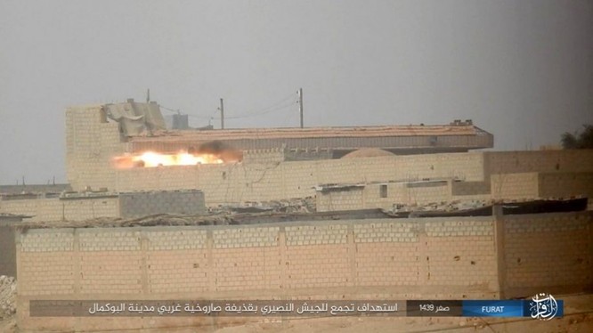 Liên quân Syria tung đòn tiêu diệt IS tại tử địa Albukamal (video) ảnh 13