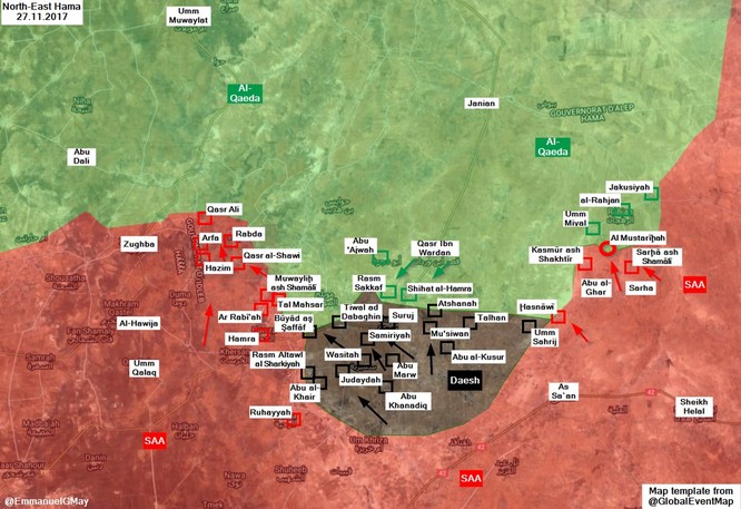 Chiến sự Syria: Quân chính phủ quyết chiếm 2 thị trấn chiến lược ở Hama ảnh 1