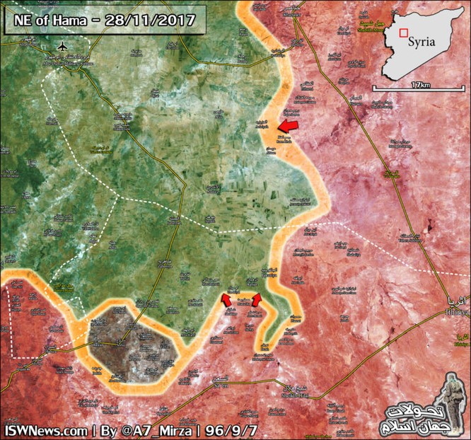 Quân đội Syria tràn lên chiếm hàng loạt địa bàn then chốt nam Aleppo ảnh 3