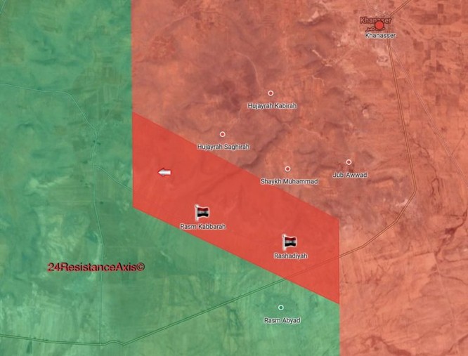 Quân đội Syria tràn lên chiếm hàng loạt địa bàn then chốt nam Aleppo ảnh 1