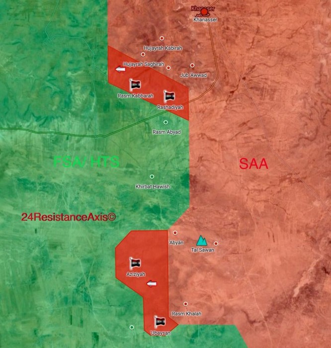 Quân đội Syria tràn lên chiếm hàng loạt địa bàn then chốt nam Aleppo ảnh 2