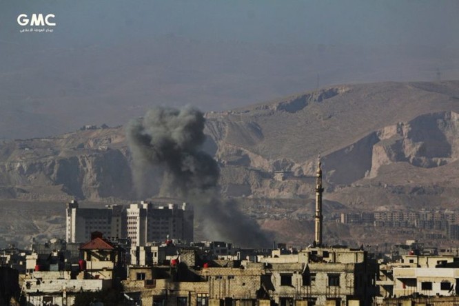 Quân đội Syria tử chiến giành 20 tòa nhà, diệt 170 phiến quân khủng bố ven Damascus ảnh 3