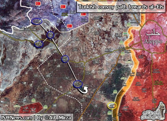 Thổ Nhĩ Kỳ tung tăng thiết giáp chặn đường tiến quân đội Syria ảnh 1