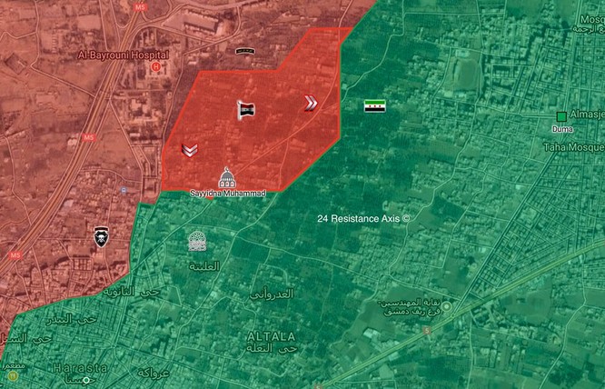 Tung đòn hiểm, “Hổ Syria” làm cỏ phiến quân tử thủ căn cứ phòng không Đông Ghouta ảnh 2
