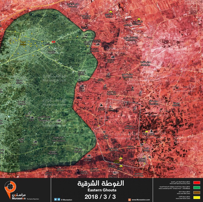 “Hổ Syria” nghiền nát địch, chiếm liền 3 thị trấn tại tử địa Đông Ghouta ảnh 1
