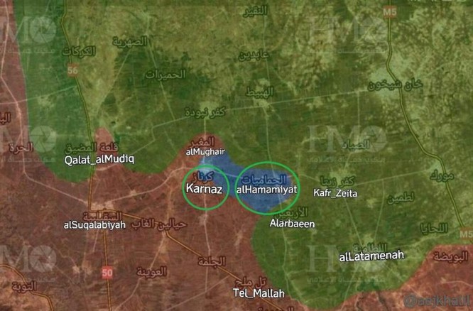 Phe thánh chiến bất ngờ tấn công, quân đội Syria mất 2 thị trấn ở Hama ảnh 1