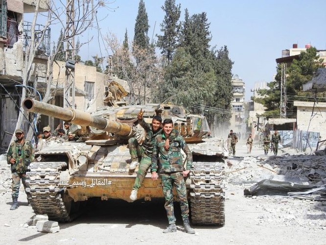 Quân đội Syria đè bẹp thánh chiến tử thủ cứ địa Kafr Batna, 80% Đông Ghouta được giải phóng ảnh 9