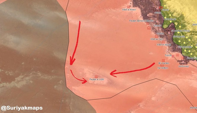 Nga càn quét yểm hộ, quân đội Syria đánh chiếm 600 km2 trên sa mạc Deir Ezzor ảnh 1