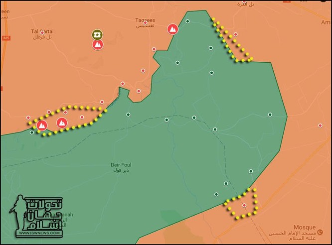 Quân đội Syria chiếm liền 6 cứ địa thánh chiến trên chiến trường Hama ảnh 1