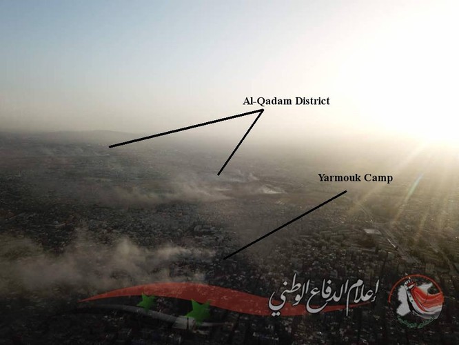 Pháo binh Syria dội lửa, IS cố thủ ngoại vi Damascus đầu hàng ảnh 1