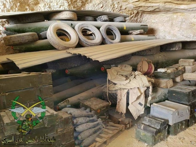 Bức hàng phe thánh chiến, quân đội Syria chiếm 37 xe tăng và 15 tên lửa đạn đạo ảnh 4