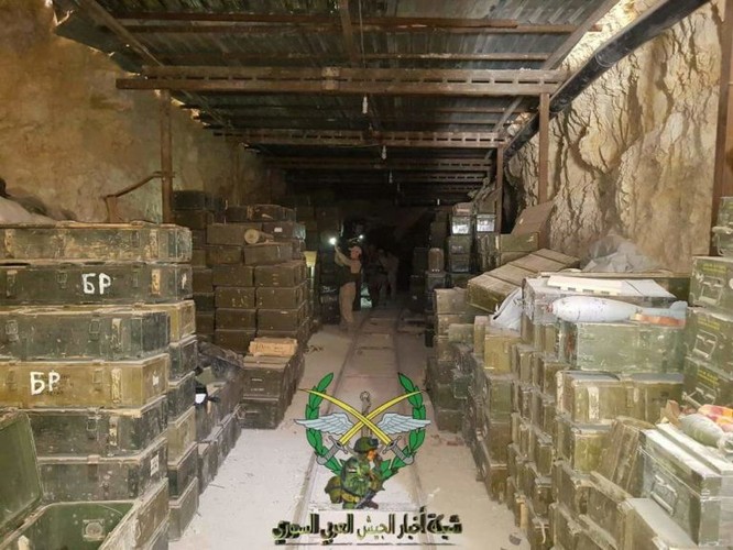 Bức hàng phe thánh chiến, quân đội Syria chiếm 37 xe tăng và 15 tên lửa đạn đạo ảnh 8