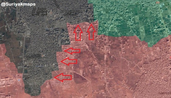 Quân đội Syria bị IS cầm chân tại chảo lửa ven Damascus ảnh 1
