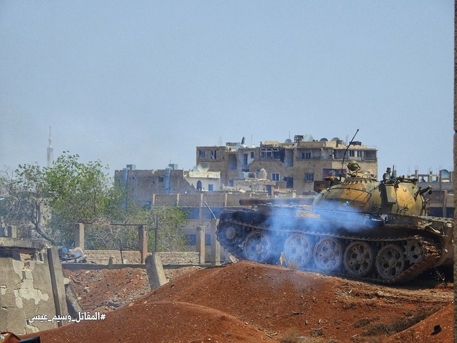 Quân đội Syria tung đòn dữ dội chiếm quận chiến lược nam Damascus ảnh 4