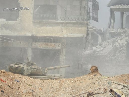 Nga dội lửa, quân đội Syria hợp vây chia cắt IS trong nồi hầm nam Damascus ảnh 4