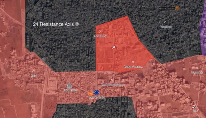 Quân tinh nhuệ Syria đánh tràn vào chảo lửa Yarmouk, chiếm nhiều cứ địa chiến lược từ IS ảnh 1