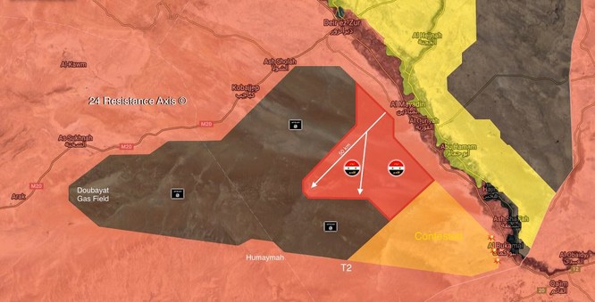 Quân đội Syria tung đòn đánh rát IS trên sa mạc Deir Ezzor ảnh 1