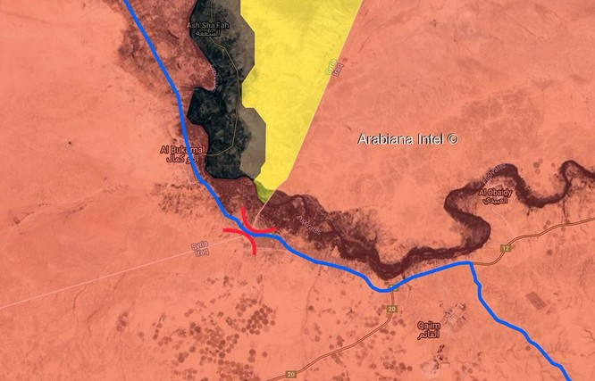 Syria-Iraq sắp thông biên giới ở Abukamal, Iran tăng cường binh lực bảo vệ ảnh 1