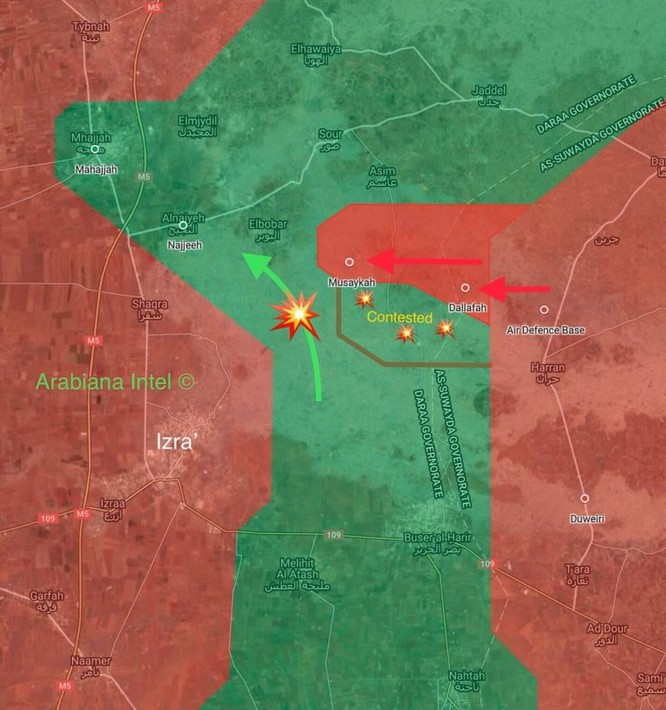 “Hổ Syria” pháo kích dữ dội tấn công lực lượng Hồi giáo cực đoan ở Daraa ảnh 1