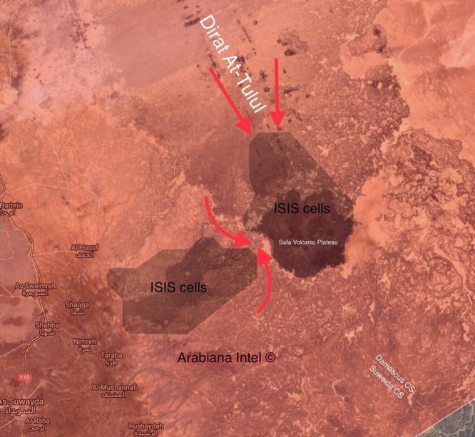 Vệ binh Cộng hòa chia cắt, tiêu diệt IS trong hoang mạc Sweida ảnh 1