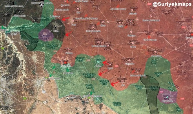 Quân Assad thắng liên tiếp, Nga-Syria thúc đẩy hòa giải ở vùng đông bắc Daraa ảnh 1