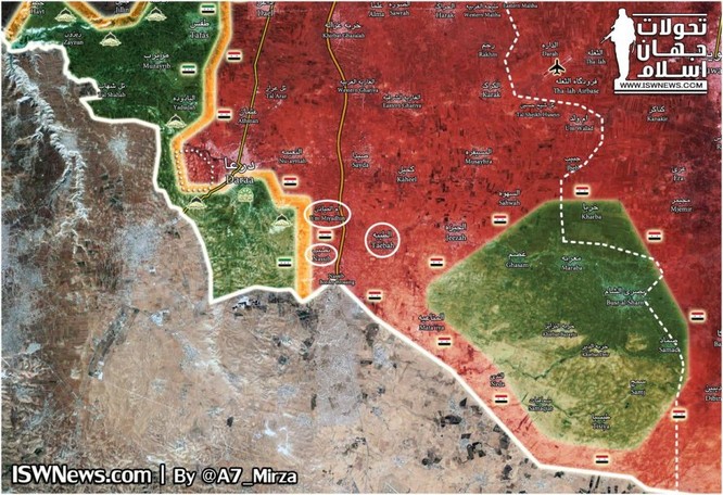 Quân tinh nhuệ Syria đè bẹp FSA, vây chặt hàng ngàn tay súng thánh chiến tại Daraa ảnh 1