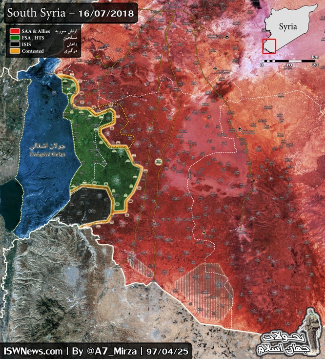 “Hổ Syria” đánh đòn quyết định kết liễu thánh chiến ở Daraa ảnh 2