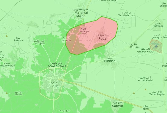 Syria sẽ di tản hàng nghìn dân trong hai thị trấn bị quân thánh chiến bao vây ở Idlib ảnh 1