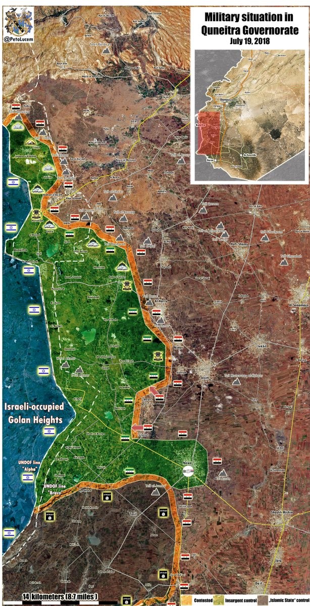 Quân đội Syria nghiền nát thánh chiến, giải phóng hầu hết tỉnh Quneitra ảnh 1