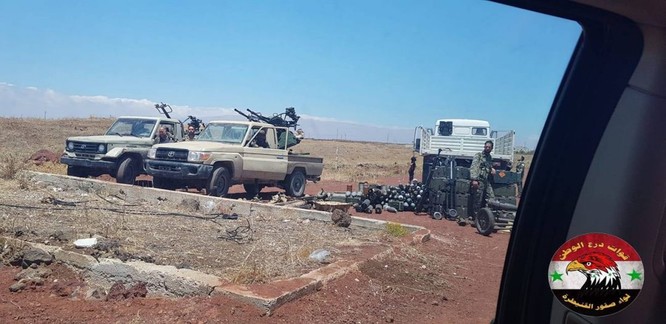 Quân đội Syria chiếm giữ thêm vũ khí phe thánh chiến đầu hàng ở Quneitra ảnh 4