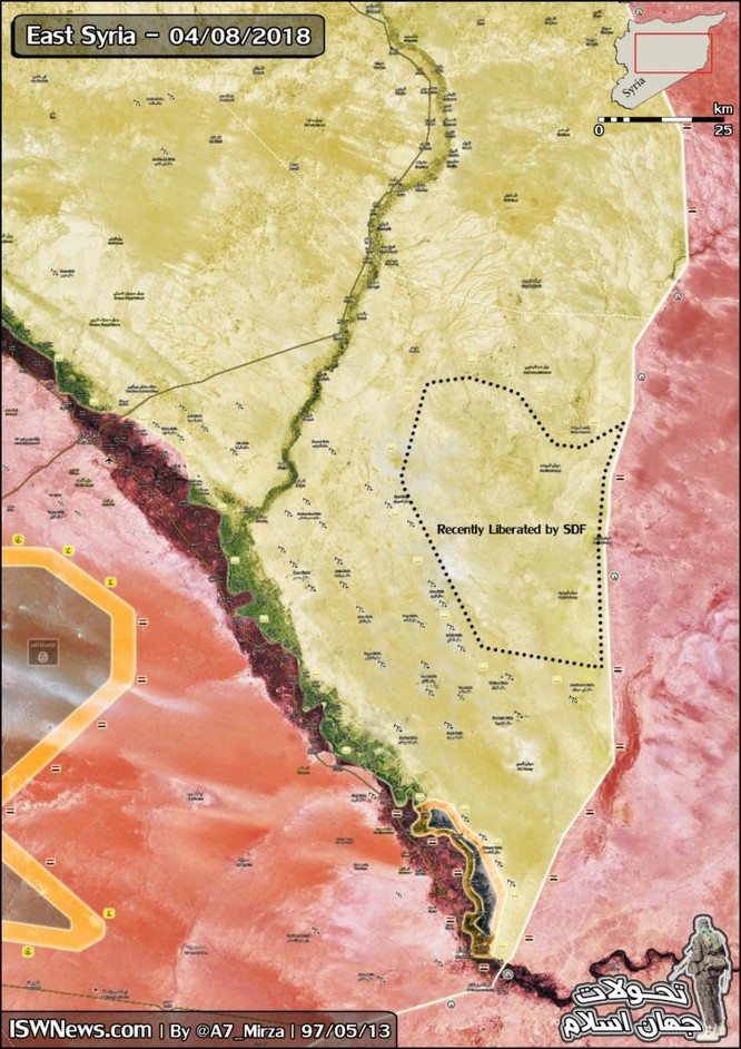 Người Kurd Syria đè bẹp IS, chiếm hoàn toàn sa mạc đông Deir Ezzor ảnh 2