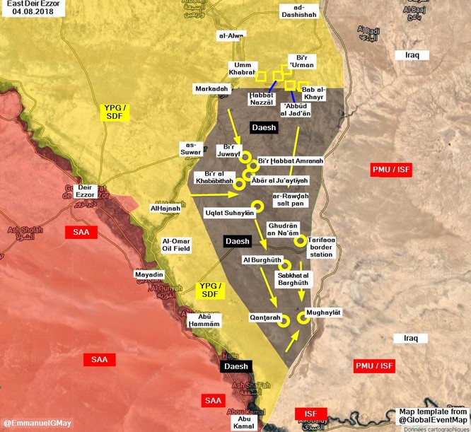 Người Kurd Syria đè bẹp IS, chiếm hoàn toàn sa mạc đông Deir Ezzor ảnh 1