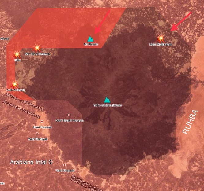 Quân đội Syria truy diệt IS trên sa mạc Sweida, chuẩn bị kết thúc chiến dịch ảnh 1