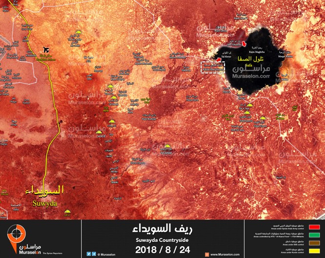 Quân đội Syria chọc thủng chiến tuyến IS, chiếm cao điểm tại Al-Safa ảnh 1