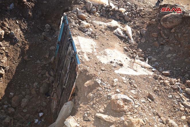 Syria phát hiện hàng trăm mìn chống tăng của khủng bố ở Quneitra ảnh 1