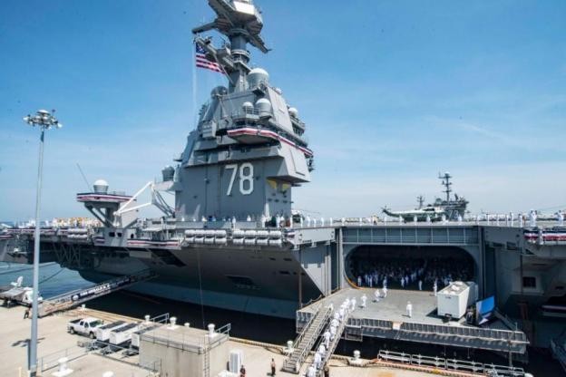 Mỹ thúc đẩy đóng tàu sân bay mới, quyết duy trì ưu thế hải quân trước Trung Quốc ảnh 1