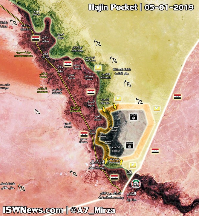 Dân quân người Kurd chiếm thêm một thị trấn thuộc Deir Ezzor, IS đến ngày tận số ở Syria ảnh 1