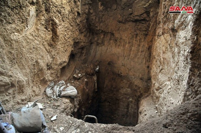 Chiến binh Hamas Palestine đã giúp “quân nổi dậy” kiến tạo đường hầm tại Damascus, Syria ảnh 10