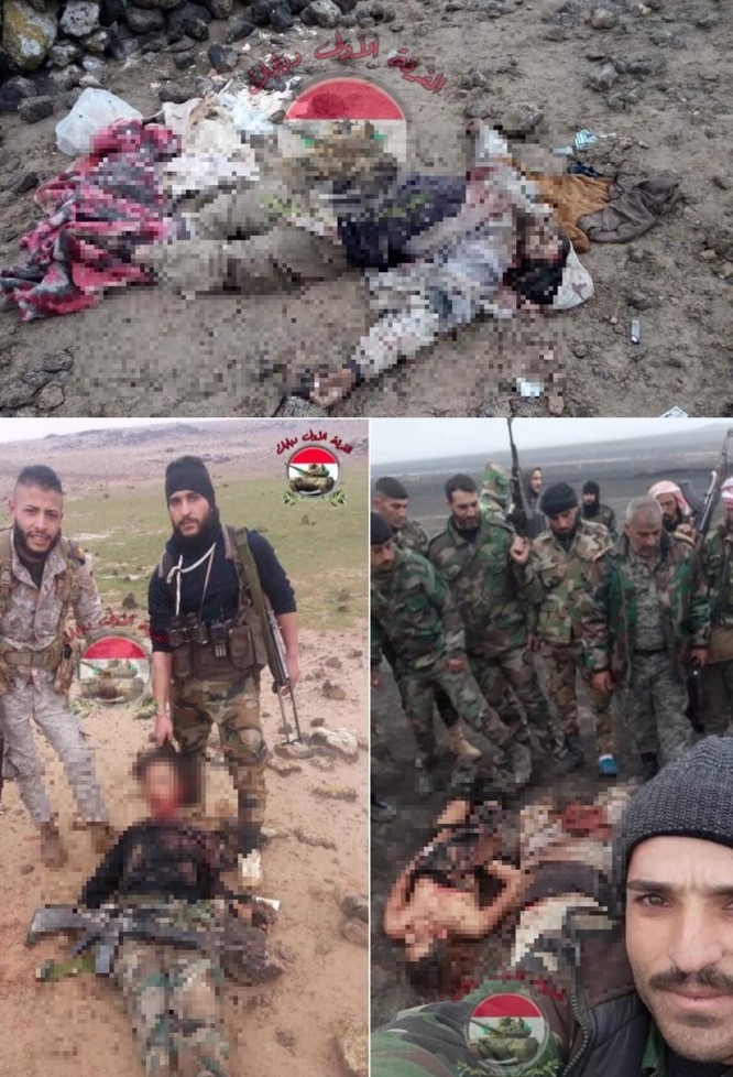 Sư đoàn 1 Syria tiêu diệt 6 phần tử IS trên sa mạc Damascus ảnh 2
