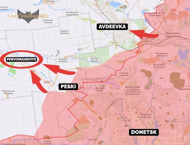 Quân đội Nga, dân quân Donetsk tiến công bao vây thành phố Avdeevska ảnh 1