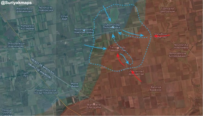 Lực lượng Ukraine quyết chọc thủng tuyến phòng ngự thứ 2 của Nga ở Kherson ảnh 1