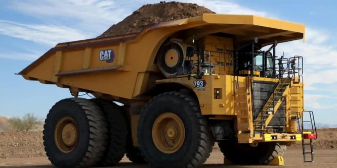 Caterpillar giới thiệu xe tải khai thác hạng nặng chạy bằng pin ảnh 1