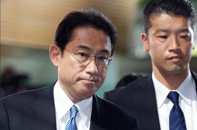 Ngoại trưởng Nhật Bản Fumio Kishida. Ảnh: Dailymail.co.uk