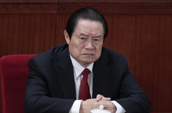 Hổ lớn Chu Vĩnh Khang, nguyên Ủy viên thường vụ Bộ Chính trị Đảng Cộng sản Trung Quốc đã bị sa lưới và chịu hình phạt tù chung thân. Ảnh: VOA/Reuters