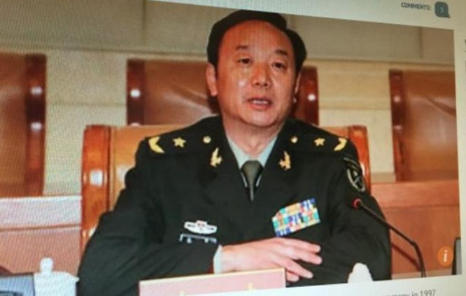 Tướng tự sát Trần Kiệt bị tình nghi do liên quan đến ông Tập Cận Bình đẩy mạnh cuộc chiến chống tham nhũng đợt hai trong Quân đội Trung Quốc. Ảnh: Minh Kính, Hồng Kông.