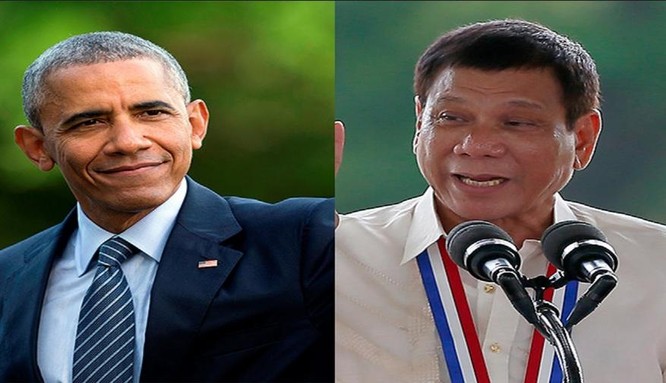 Tổng thống Mỹ Barack Obama hủy bỏ cuộc gặp với Tổng thống Philippines Rodrigo Duterte do phát biểu gây sốc của ông Duterte.